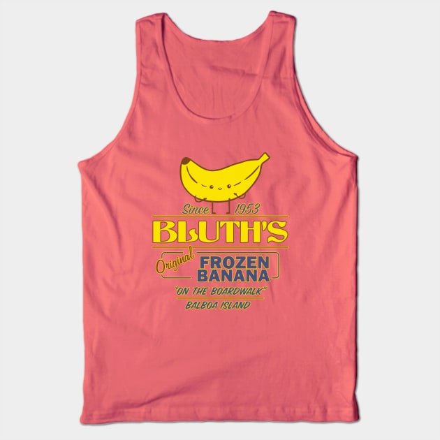 Bluth's Original Frozen Banana Tank Top by JCD666